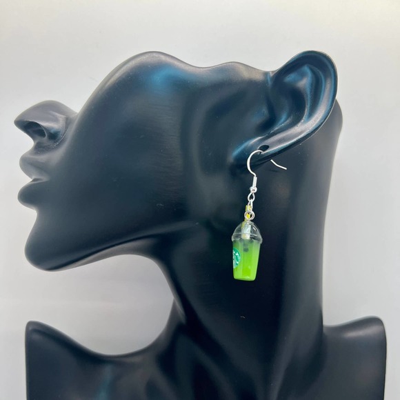 Starbucks Earrings - Boba Beads Earrings - Drink Earrings - Summer Earrings - Picture 8 of 8